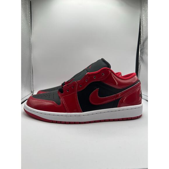 Air Jordan 1 Low “Patent Varisty Red Black” size 7.5 men’s main image 7
